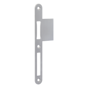 SLUITPLAAT MET LIP 24/36X216X3 RVS DIN L AFGEROND