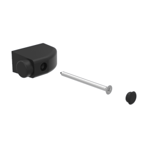 HS AANSLAGBUFFER 90 ZWART SET