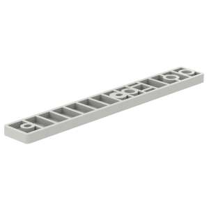 ONDERLEGPLAAT GU-934/937 VOORZIJDE 158X21,5MM EV1