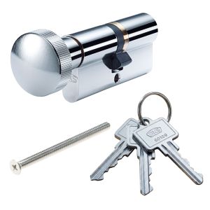 PZ88 KNOPCILINDER VS BU/BI 31/31 SKG** M. 3 SLEUTELS