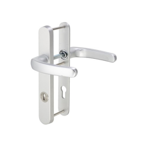 GARNITUUR LANGSCHILD KRUK/KRUK SMAL KT92 ALU DEURDIKTE 80MM