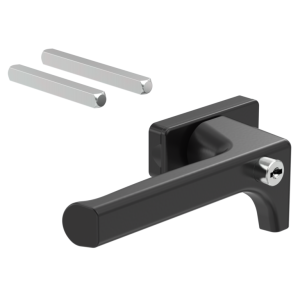 TUIMELGREEP DIRIGENT BINNEN TYPE N N10 GEBRUINEERD AFSLUITBAAR