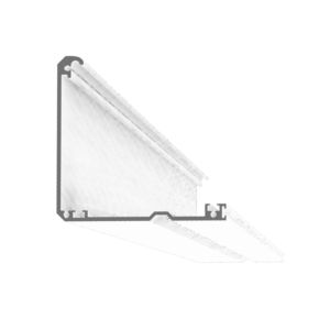 AFDEKKAP ALUMINIUM VOOR CM SCHUIFDEURSYSTEMEN 6000MM