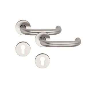 SET ROZET PANIEK KRUK KRUK H1.0 RONDO MET CILINDER ROZET RVS