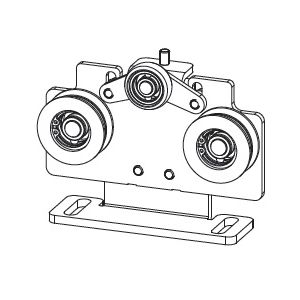 LOOPWAGEN EM/GS-100 2023 SCHUIFDEURSYSTEEM