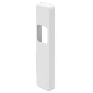 AFDEKROZET HEFSCHUIFGREEP BLIND 14X34X152MM WIT