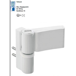 DEURSCHARNIER G816,17-23MM,CREME,160KG