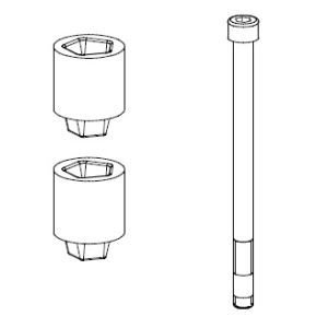 30MM ASVERLENGING SET DTN 80 E6/EV1
