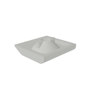 OPLOOPPLAAT ONDERZIJDE RAAM