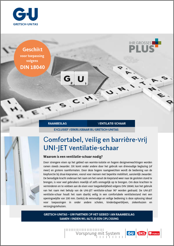 UNI-JET ventilatie-schaar