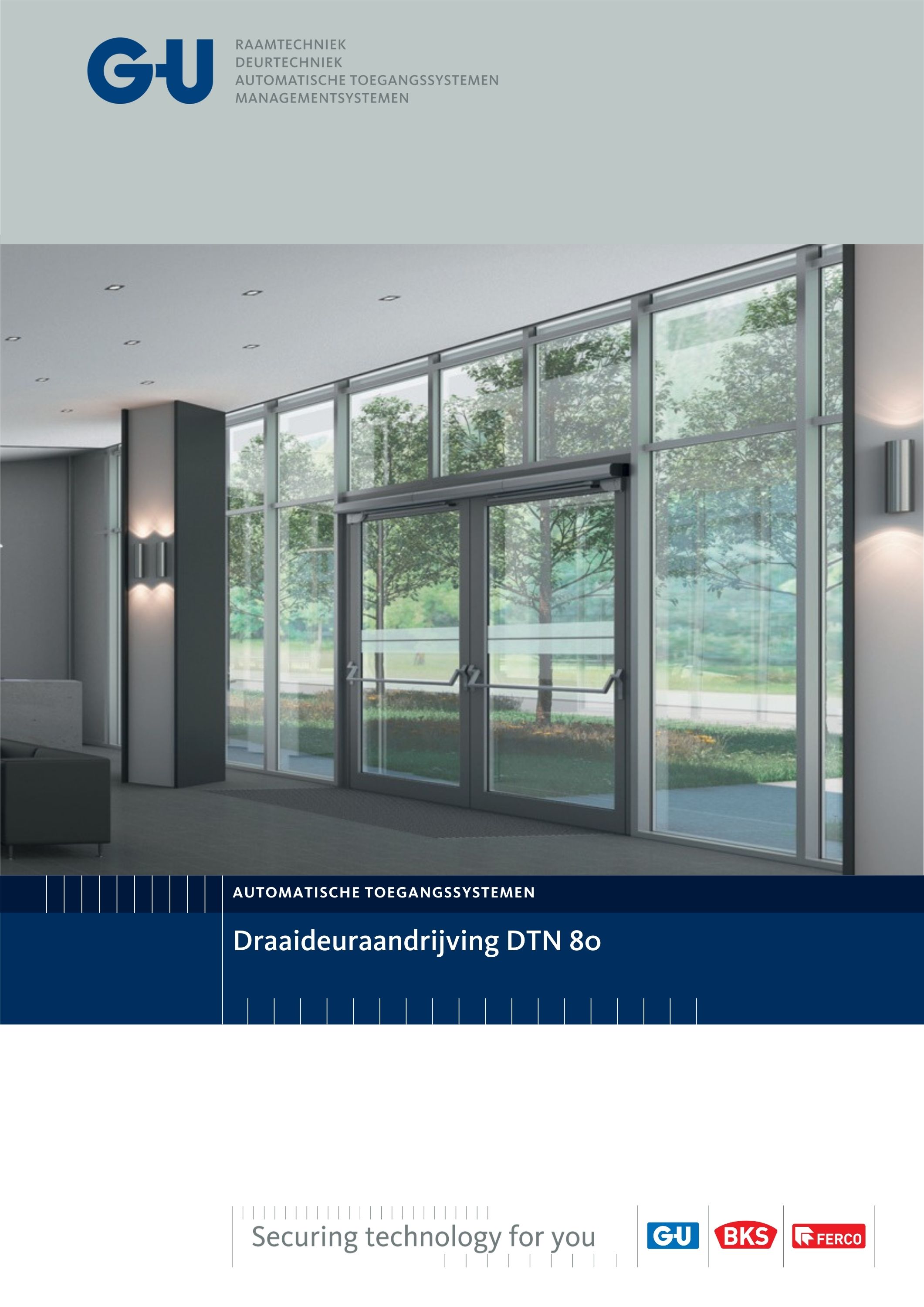 Automatische draaideuraandrijving DTN 80