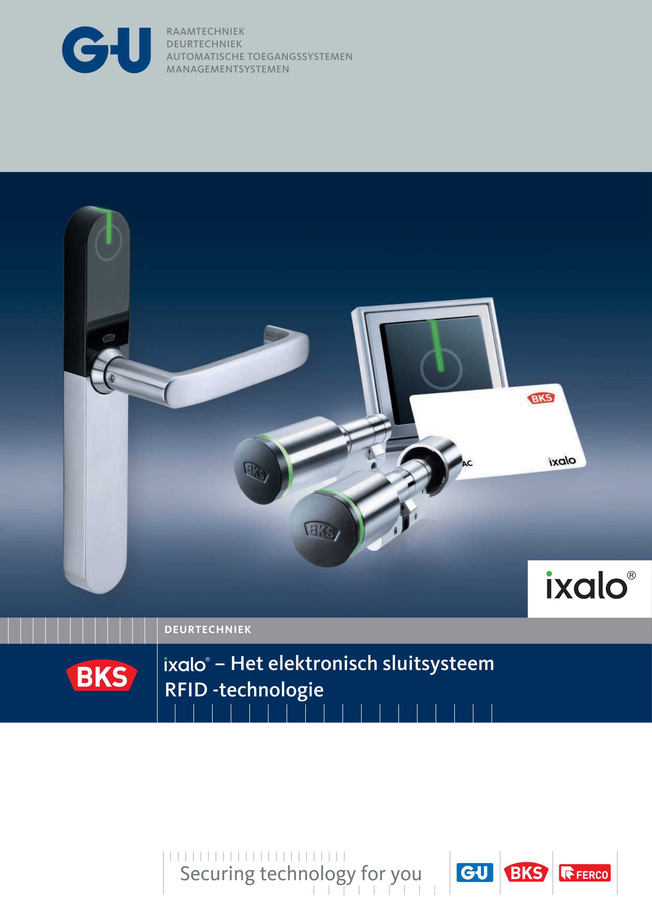 Ixalo -  Elektronisch sluitsysteem RFID