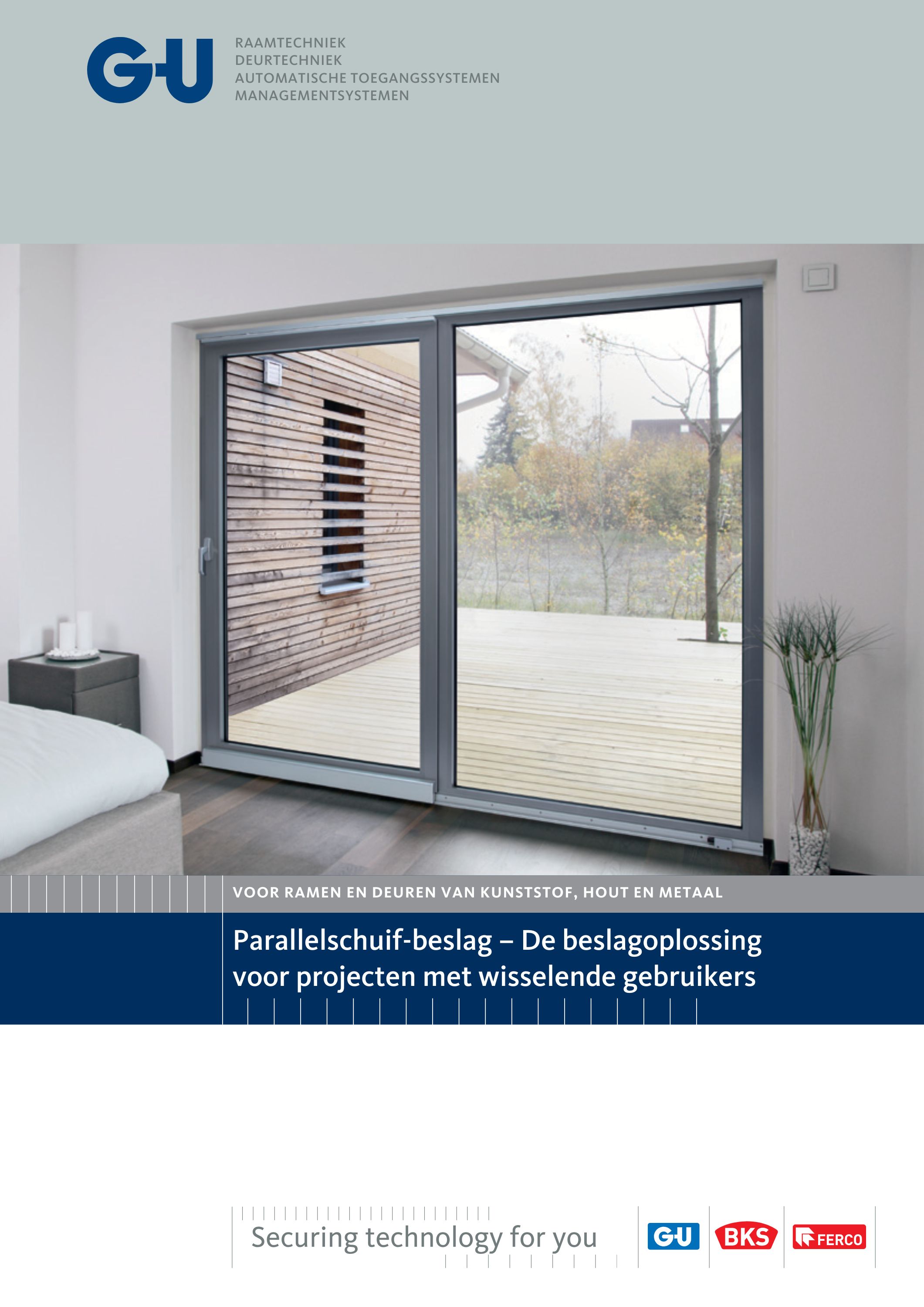 Parallelschuif-beslag