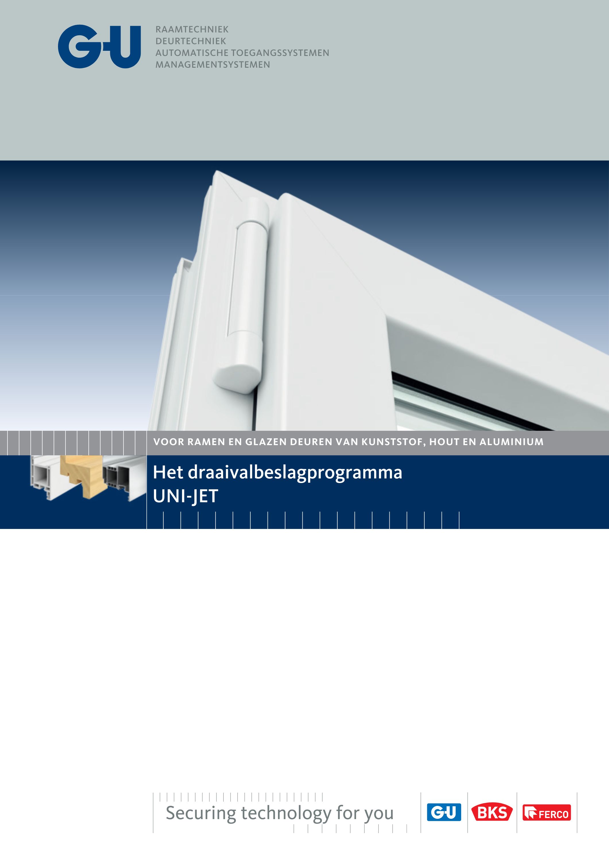 UNI-JET draaivalbeslagprogramma